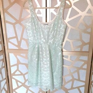 NWOT BEBE Art Deco Inspired Cocktail Dress